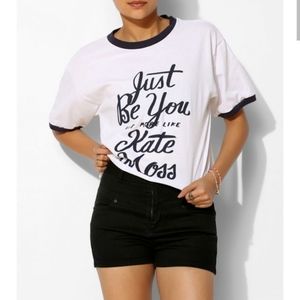4/$25 The Reason Be Kate Crop Top T-Shirt